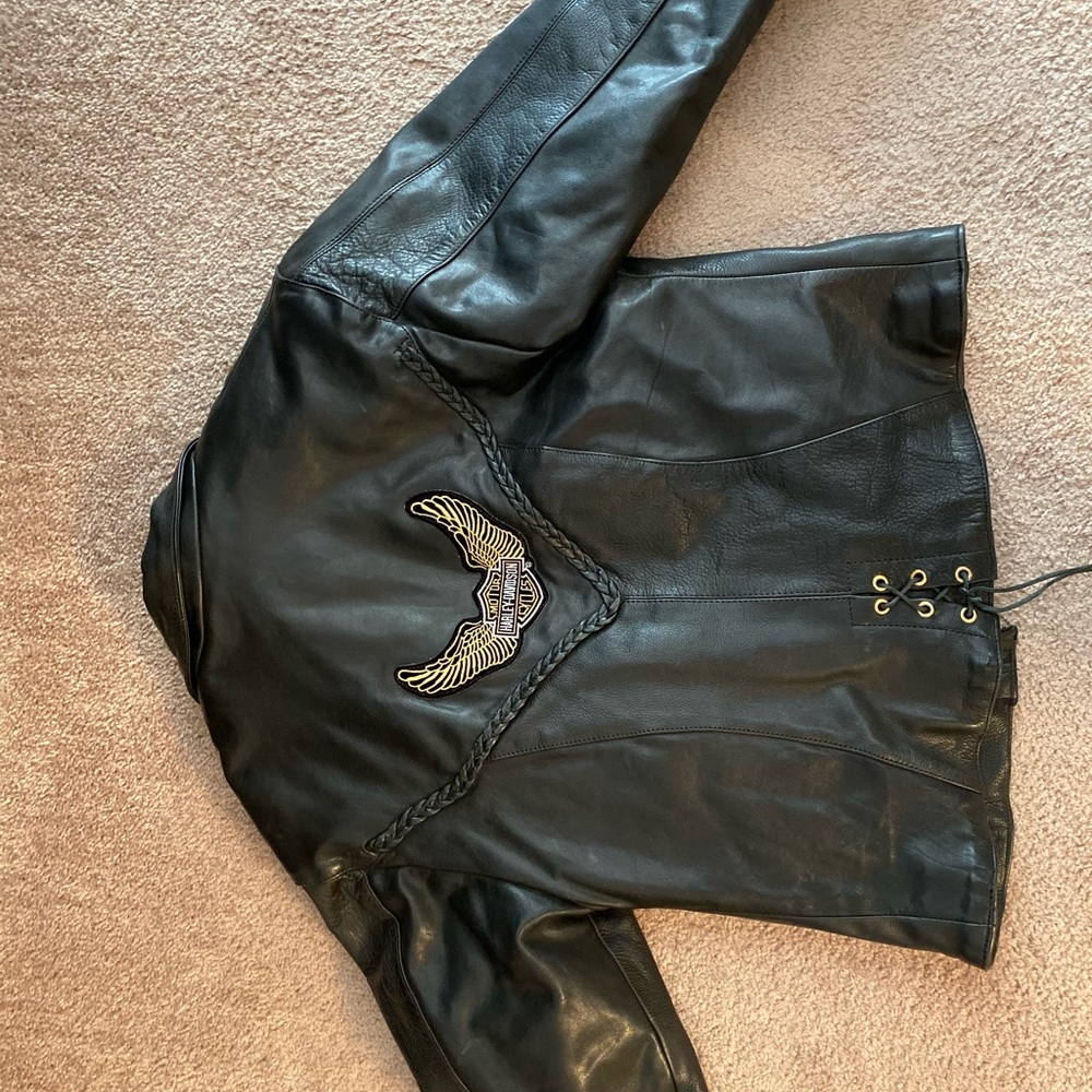 Leather jacket